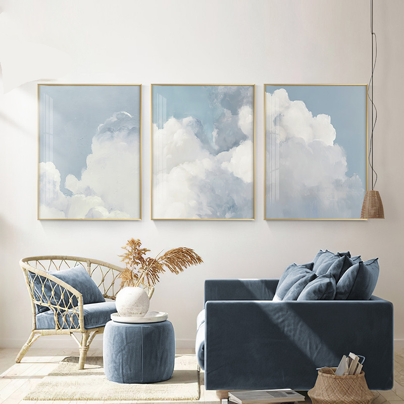 Interior Design Scandinavian - Scandinavian Nordic Style Canvas Poster Room