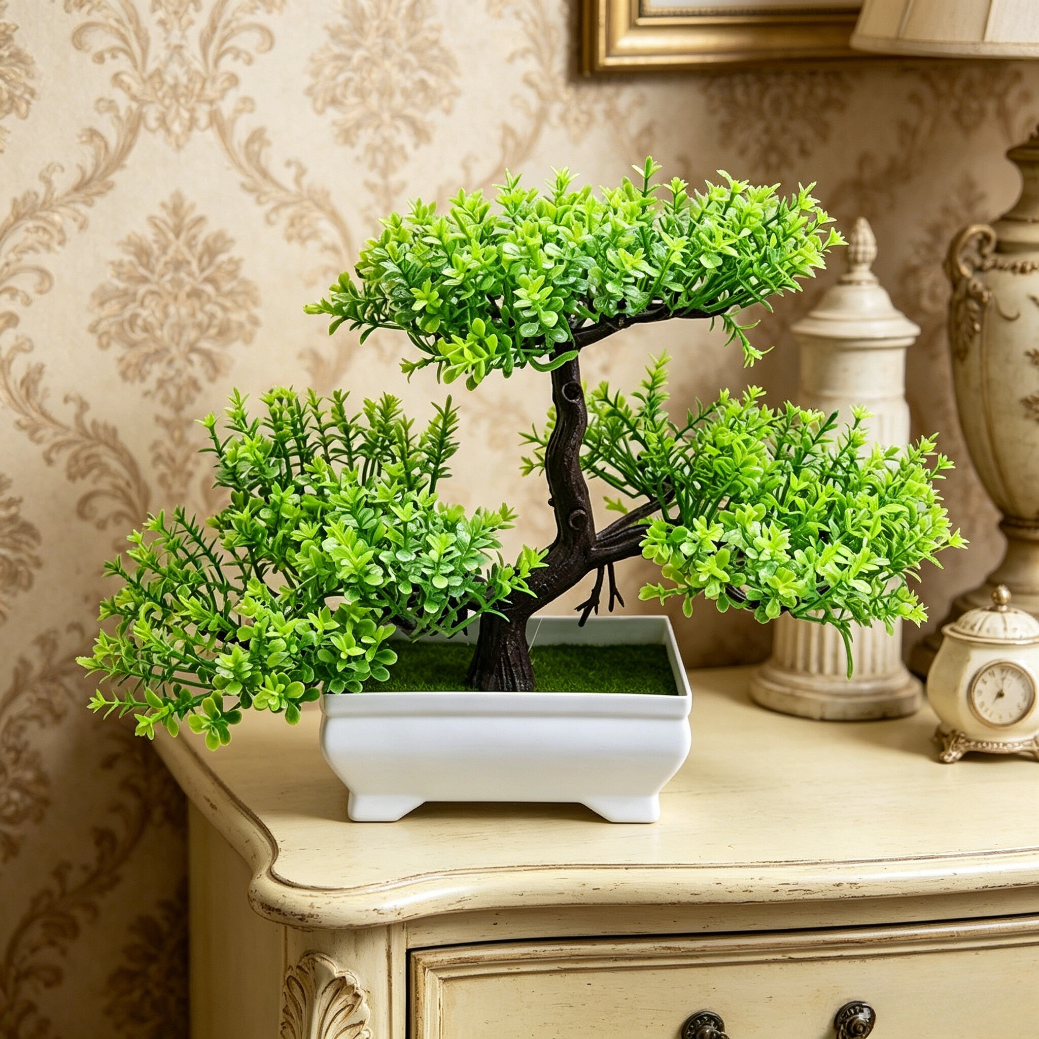 1pc Simulated Floral Green Pla – обзор и цена Interior Design Home Decor