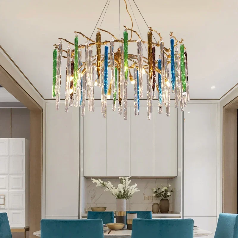 Nordic Luxury Colorful Crystal – обзор и цена Interior Design Luxury Living Room