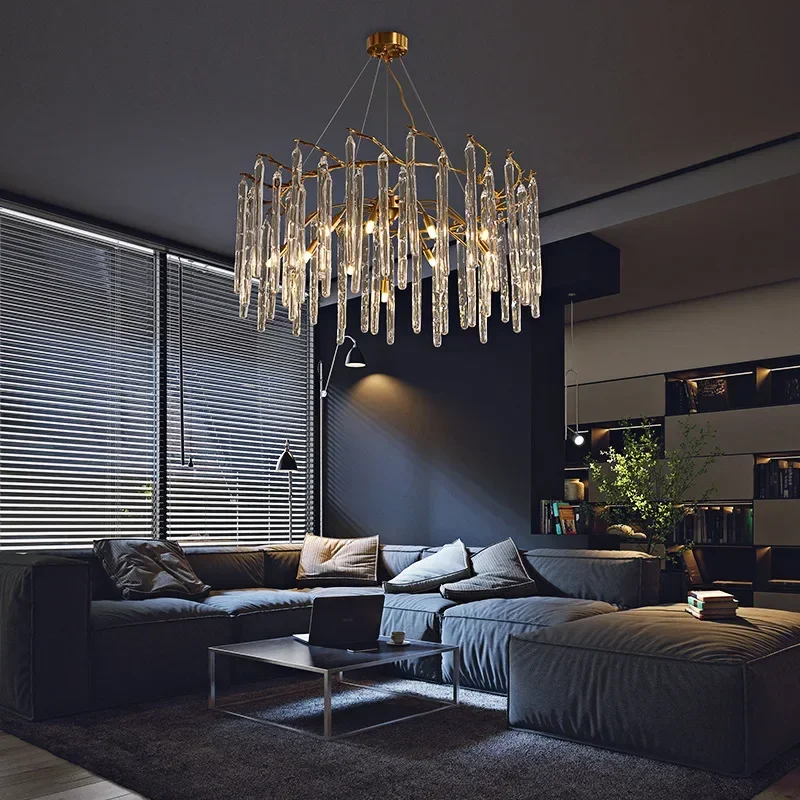 Nordic Luxury Colorful Crystal – обзор и цена Interior Design Luxury Living Room
