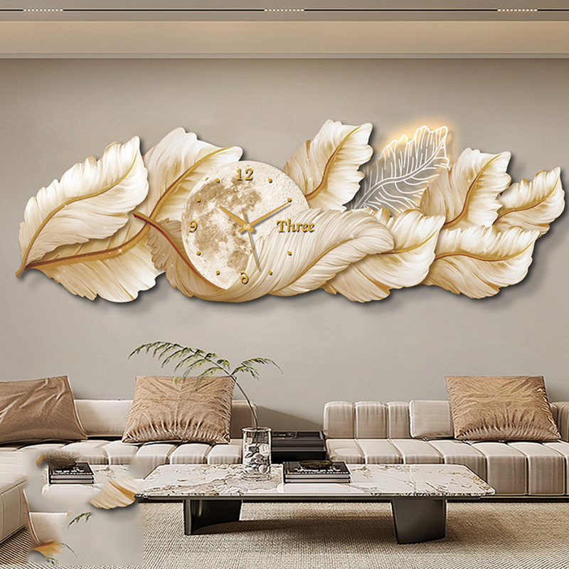 Big Size Digital Wall Clocks L – обзор и цена Interior Design Luxury Living Room