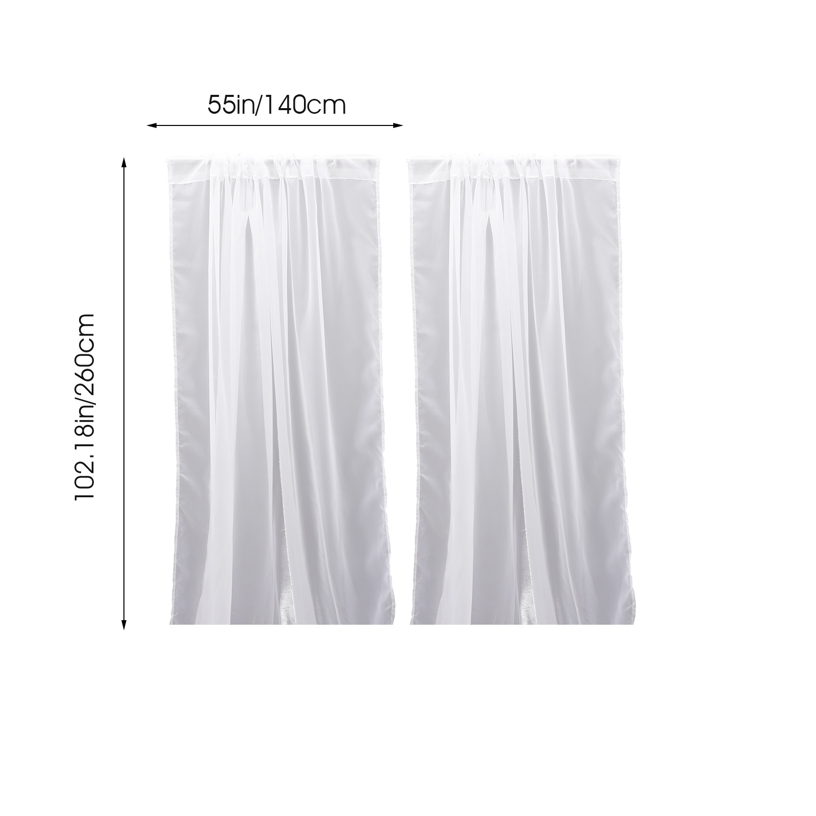 2Pcs Window Curtain Sheer Curt – обзор и цена Interior Design Home Decor