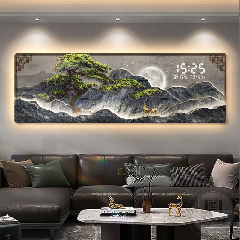 Big Size Luxury Clock Wall Dig – обзор и цена Interior Design Luxury Living Room