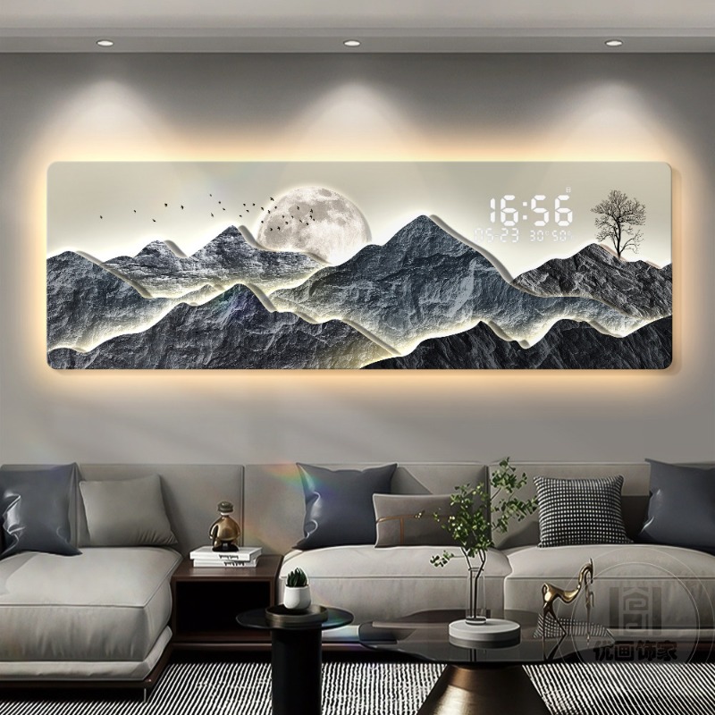 Big Size Luxury Clock Wall Dig – обзор и цена Interior Design Luxury Living Room
