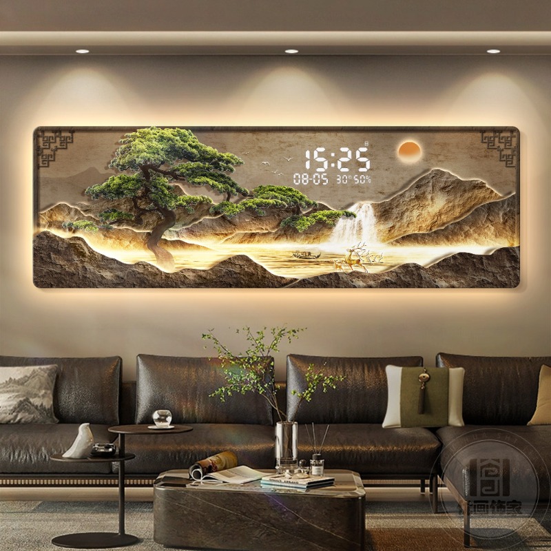 Big Size Luxury Clock Wall Dig – обзор и цена Interior Design Luxury Living Room
