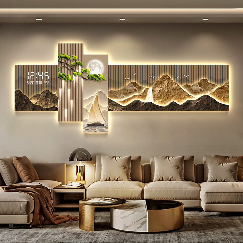 Living Room Bedroom Wall Clock – обзор и цена Interior Design Luxury Living Room