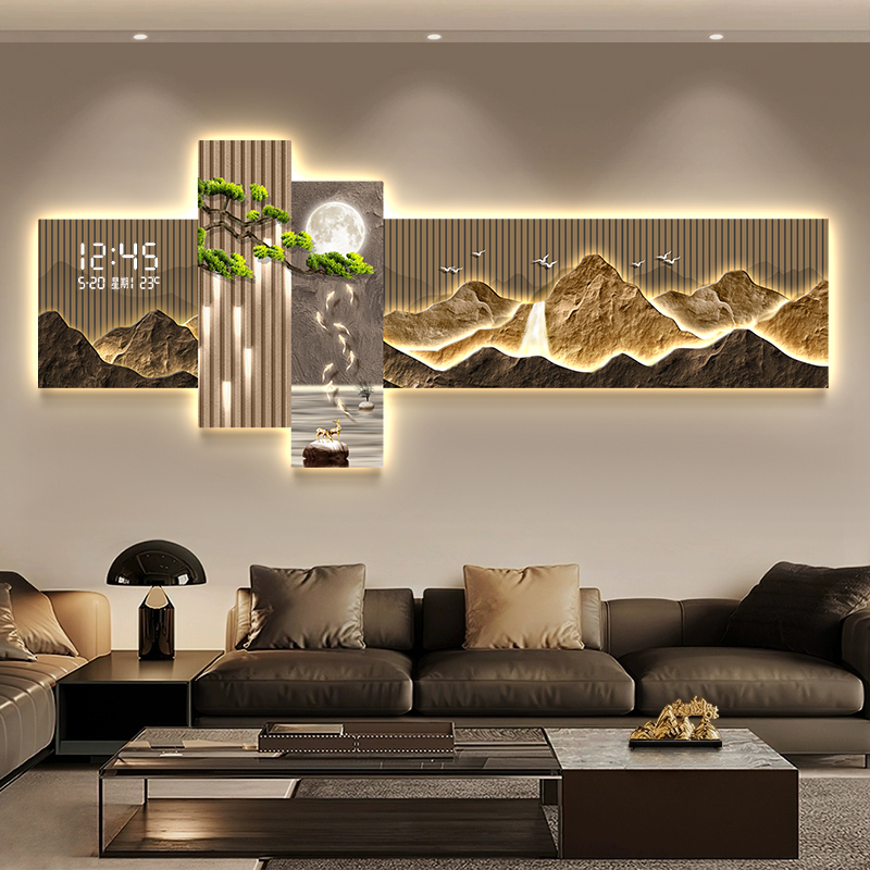 Living Room Bedroom Wall Clock – обзор и цена Interior Design Luxury Living Room