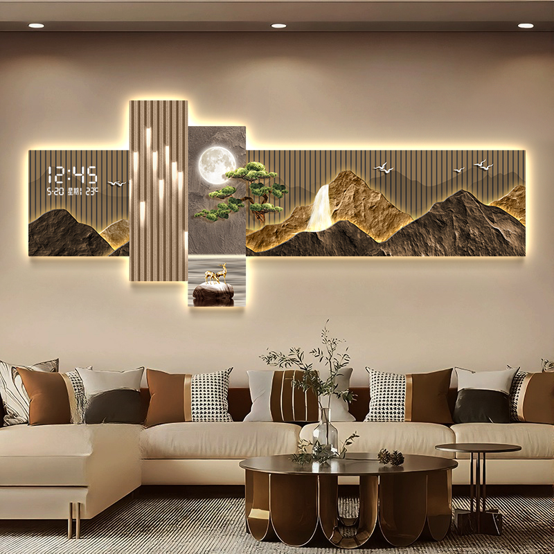 Living Room Bedroom Wall Clock – обзор и цена Interior Design Luxury Living Room