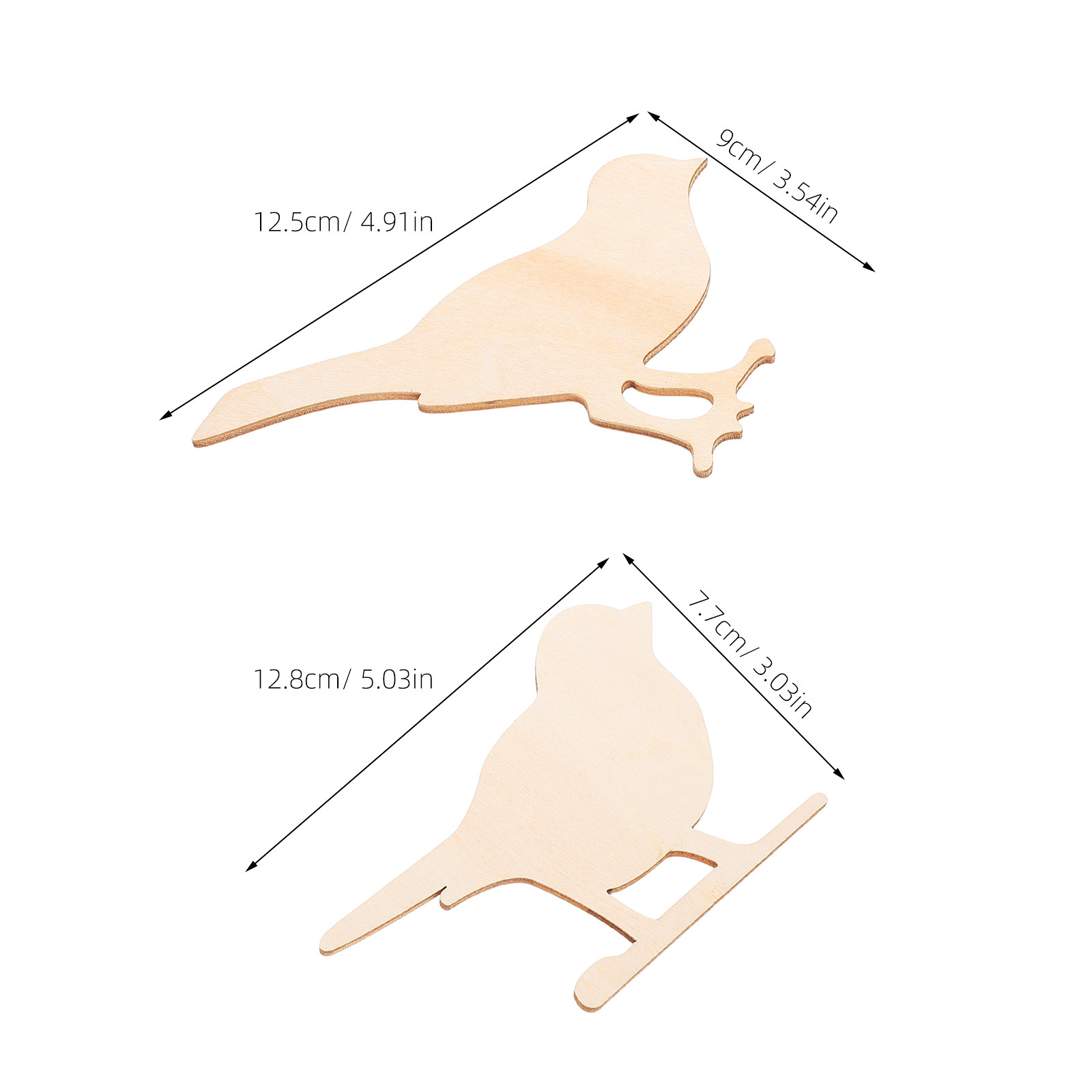 2Pcs Wood Bird Wall Hanging Sc – обзор и цена Interior Design Scandinavian