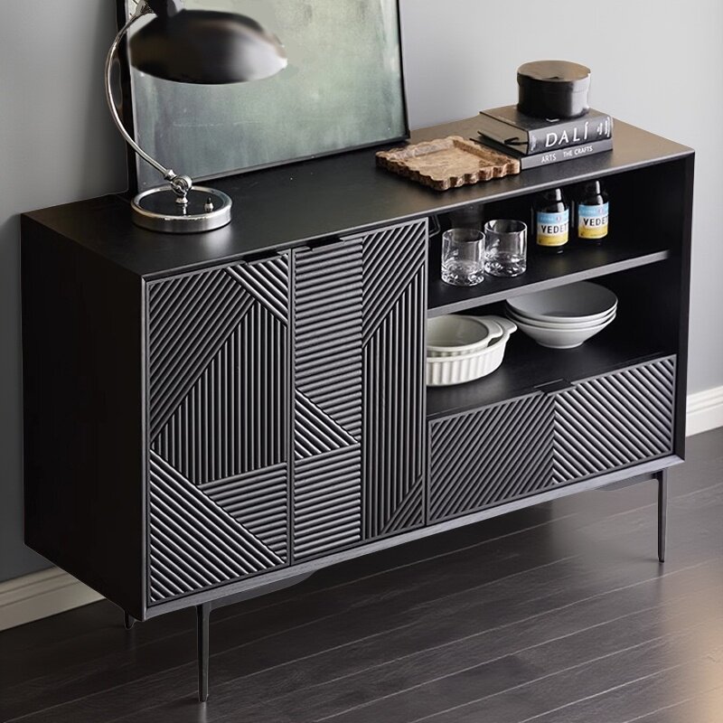 Black Design Cabinets Aestheti – обзор и цена Interior Design Luxury Living Room