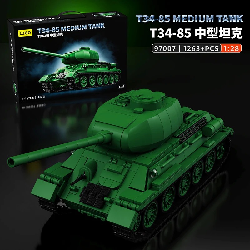 T34-85 Tank Model Kit - 1263PC – обзор и цена Interior Design And Build