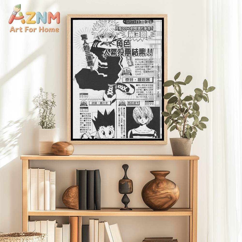 1pcs H-Hunter x hunter Paper P – обзор и цена Interior Design Apartment