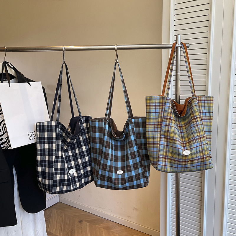 Plaid Tote Bag for Women Shoul – обзор и цена Interior Design Class