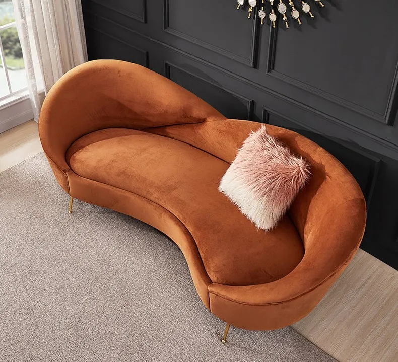 -Light Luxury Fabric 3-seat So – обзор и цена Interior Design Luxury Living Room