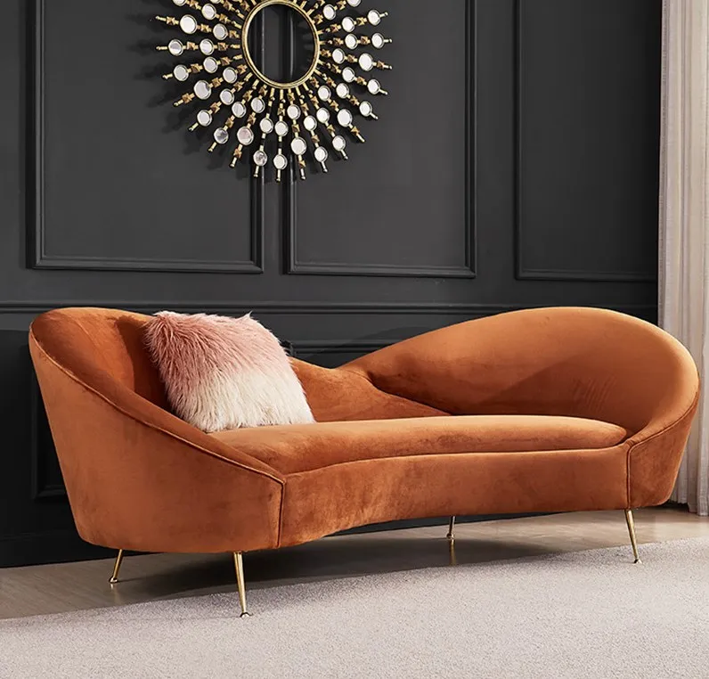 -Light Luxury Fabric 3-seat So – обзор и цена Interior Design Luxury Living Room